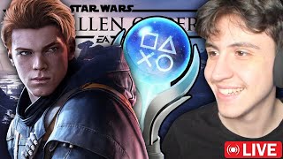 🔴 LIVE - Star Wars Jedi Fallen Order's Platinum COMPLETE