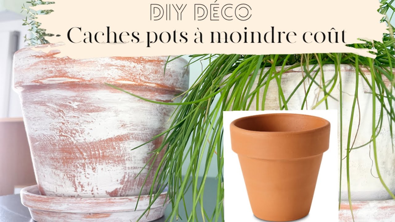 DIY ☞ Je customise mes caches pot 🪴