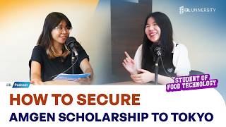 How to secure AMGEN Scholarship to Tokyo?