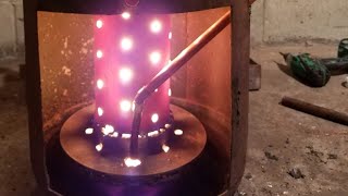 Waste oil burner100% free heat!!_part 2