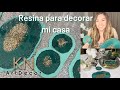 Resina pasó a paso - Set esmeralda