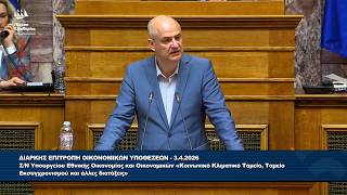 Αλέξανδρος Καζαμίας: Τοποθέτηση στην Επιτροπή Οικονομικών Υποθέσεων (3/4/26)