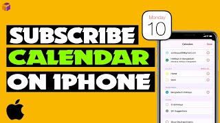 How to Add a Calendar Subscription on iPhone 2023 screenshot 2