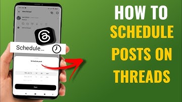 How to Schedule Posts on Threads | English Tutorial