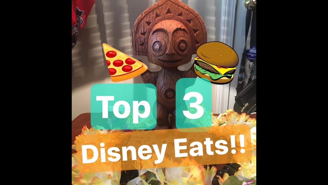 Top 3 restaurants at Disney World