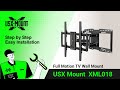Xml018 usx mount  full motion tv mount  installation