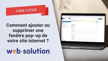 Web solution - Ajouter ou supprimer une fenêtre pop-up