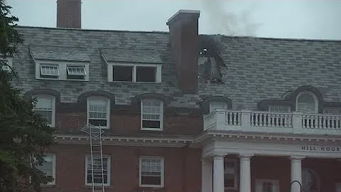 VIDEO: Dorm building struck by lighting at Choate ...
