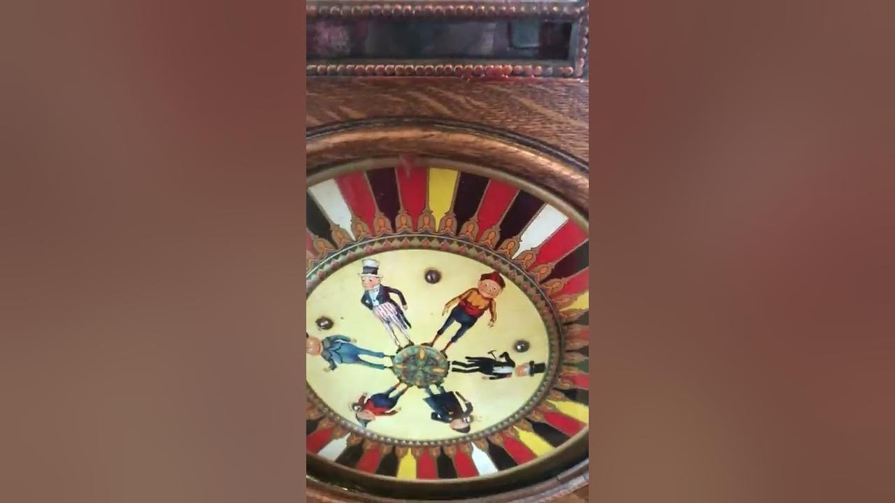 Clamshell Mutoscope, Mills Brownie Slot Machine, Gent Wax Fortune