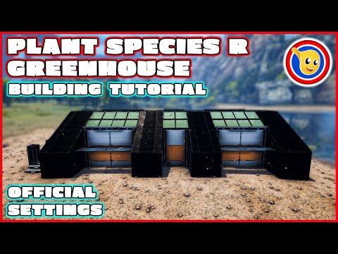 Ark: Genesis 2 - How To Build A Plant Species R Greenhouse | Building Tutorial | Official Settings