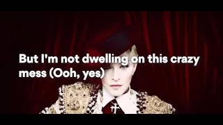 Madonna - Living For Love Lyrics Video.