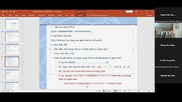 Mạng máy tính PTIT -  Chương 4: Lớp liên mạng