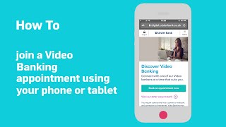How to join your Video Banking appointment using your mobile or tablet | Ulster Bank