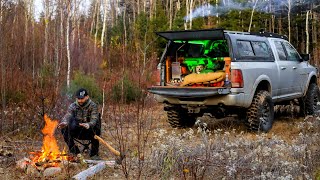 Truck Camping In Winter With Wood Stove by Lonewolf 902 39,537 views 5 months ago 27 minutes