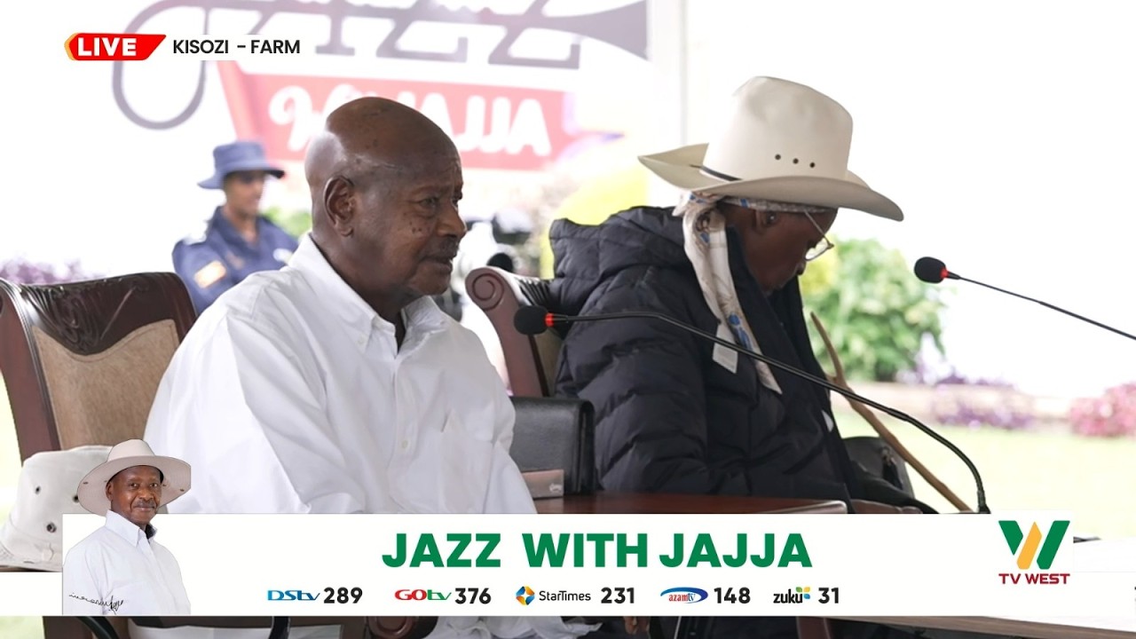 TV WEST LIVE: OKUGAMBA KWA PRESIDENT N'EMINYETO AHARI KISOZI FARM
