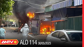 Bãi trông xe bất ngờ bốc cháy dữ dội, nhiều phương tiện ô tô và xe máy bị thiêu rụi | Alo 114 | ANTV