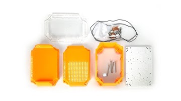 Rubicon: The tough (IP67), expandable, Crowd Supply teal case for your Raspberry