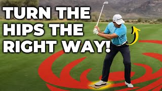 How To Turn The Hips Correctly In The Downswing | Milo Lines Golf