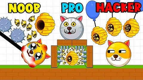 Save The Doge - Noob vs Pro | Walkthrough Gameplay (Android - iOS) Aftab AliGamerz