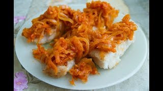 Нежная,сочная,жареная рыба под маринадом .Ужин за 15 минут.Fried fish.marinated fish . Нежная,сочная,жареная рыба под маринадом .Ужин за 15 минут.Fried fish.marinated fish .