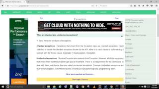 Celebrity What are checked and unchecked exceptions? | javapedia.net Wealth