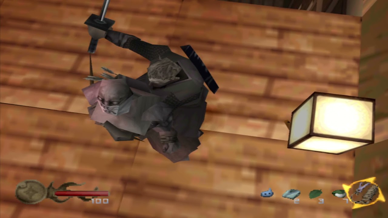 Stage 6 Tenchu Stealth Assassins Infiltrate The Manji Cult PSX Gameplay