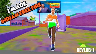 I Made Indian Free Fire Runner Game! in Mobile? Uses It's Magic Engine Hindi Devlog #1 screenshot 4