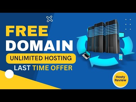 How To Get Free Domain Name In 2023 | Free Unlimited Hosting | Free Domain | Hosty Review