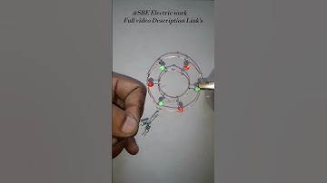 Amazing Chaser Light NE555P IC Project #short #shorts #diy #viral #circuit #led #diyproject #ideas