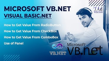 VB.Net | Class#8 | RadioButton | CheckBox | ComboBox | Sindhi