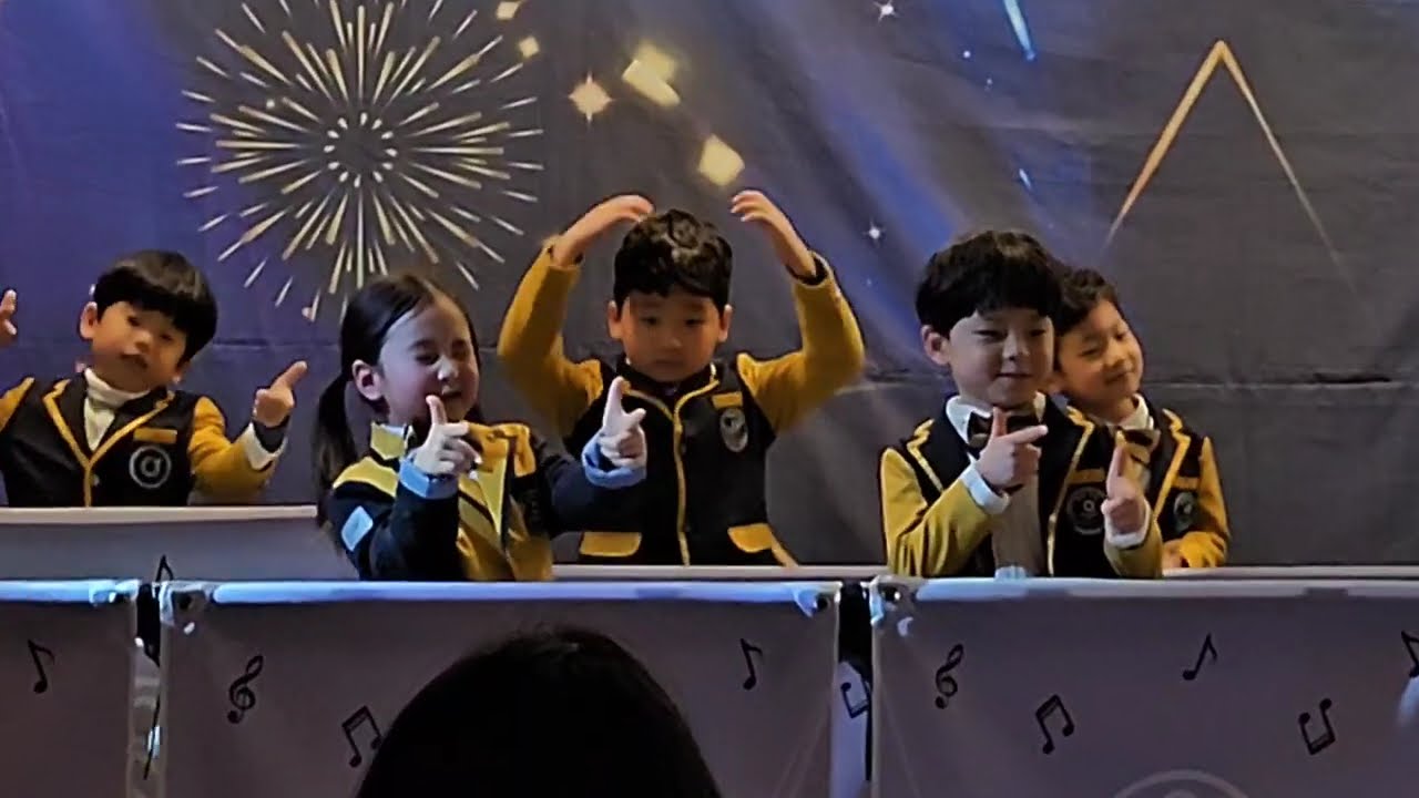 2025년 워싱턴유치원 졸업식 공연