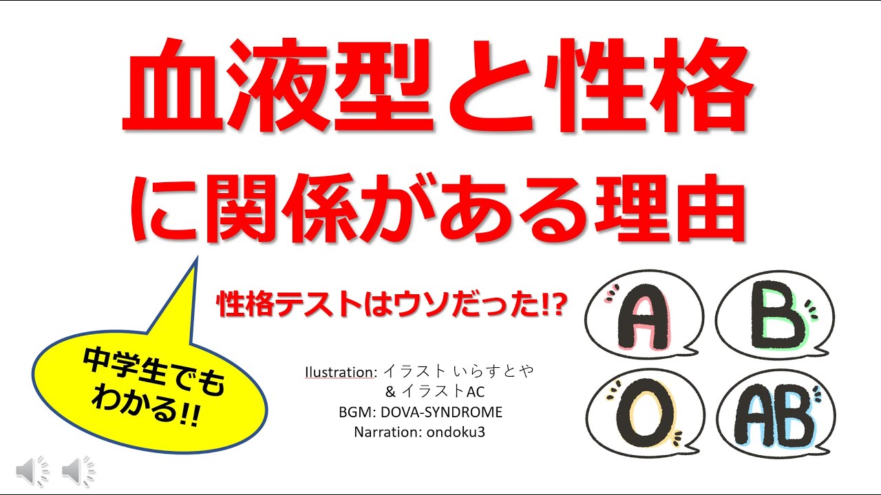 Abo Fan Mobile 30万人のデータで分かる 少し理系の血液型と性格