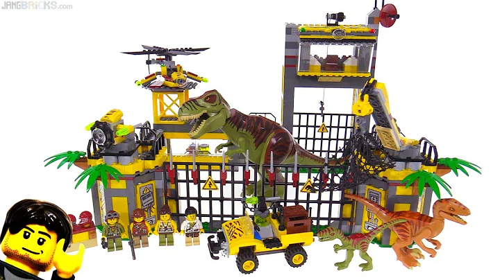 LEGO Dino Defense HQ from 2012 reviewed! set 5887
