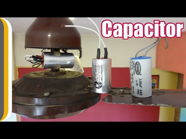 How To Change A Ceiling Fan Capacitor