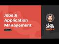 Walkthrough: Jobs & Application Management