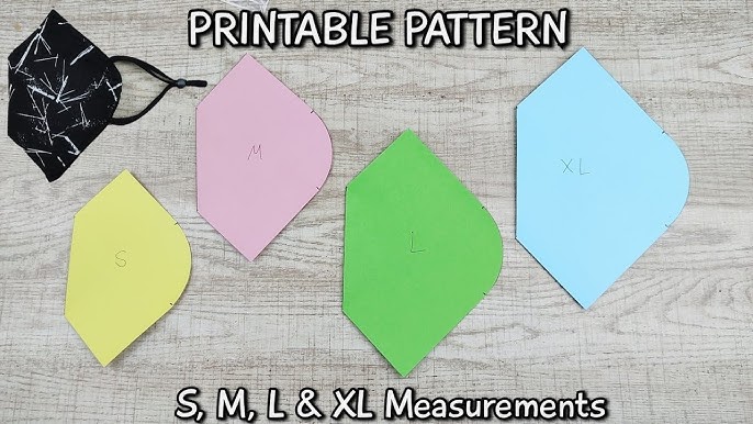 printable-pattern-very-fast-easy-face-mask-pattern-making-youtube