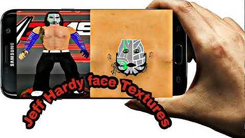(WR3D) Jeff Hardy face Textures by technical master👇 link 👇