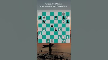 Chess Checkmate Puzzle 28 #shorts #chess