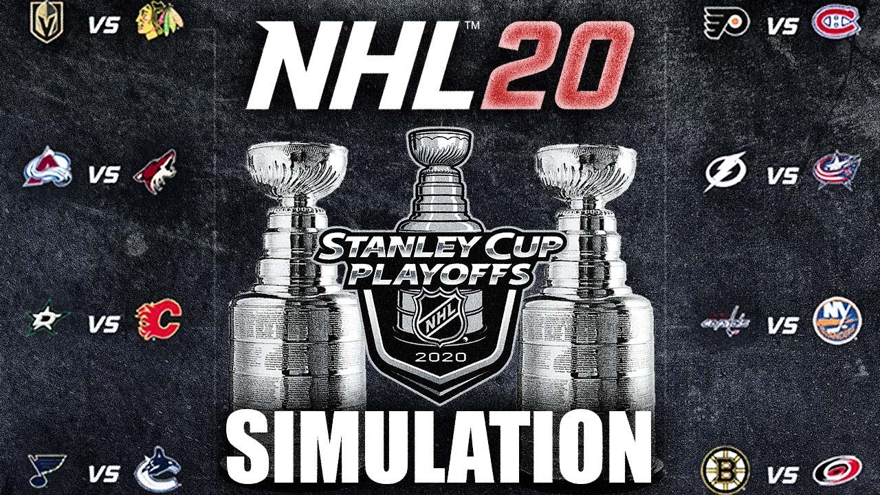 Nhl 20 2020 Stanley Cup Playoffs Full Simulation Nhl Playoffs Simulation Predictions 2020 News Youtube