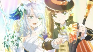 Magia Record - Masara & Kokoro (Bride ver.) Transformation HD