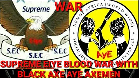 DEAD BODIES, CULTIST WAR BLACK AXE AYE AXEMEN VS SUPREME EIYE CONFRATERNITY IN BENIN CITY EDO STATE