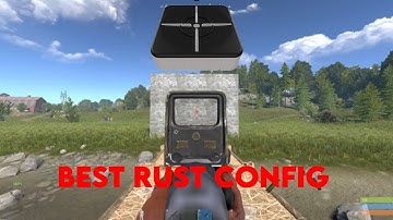 BEST RUST CONSOLE XIM MATRIX KEYBOARD MOUSE CONFIGURATION ANTI-RECOIL DOT SPRAY.