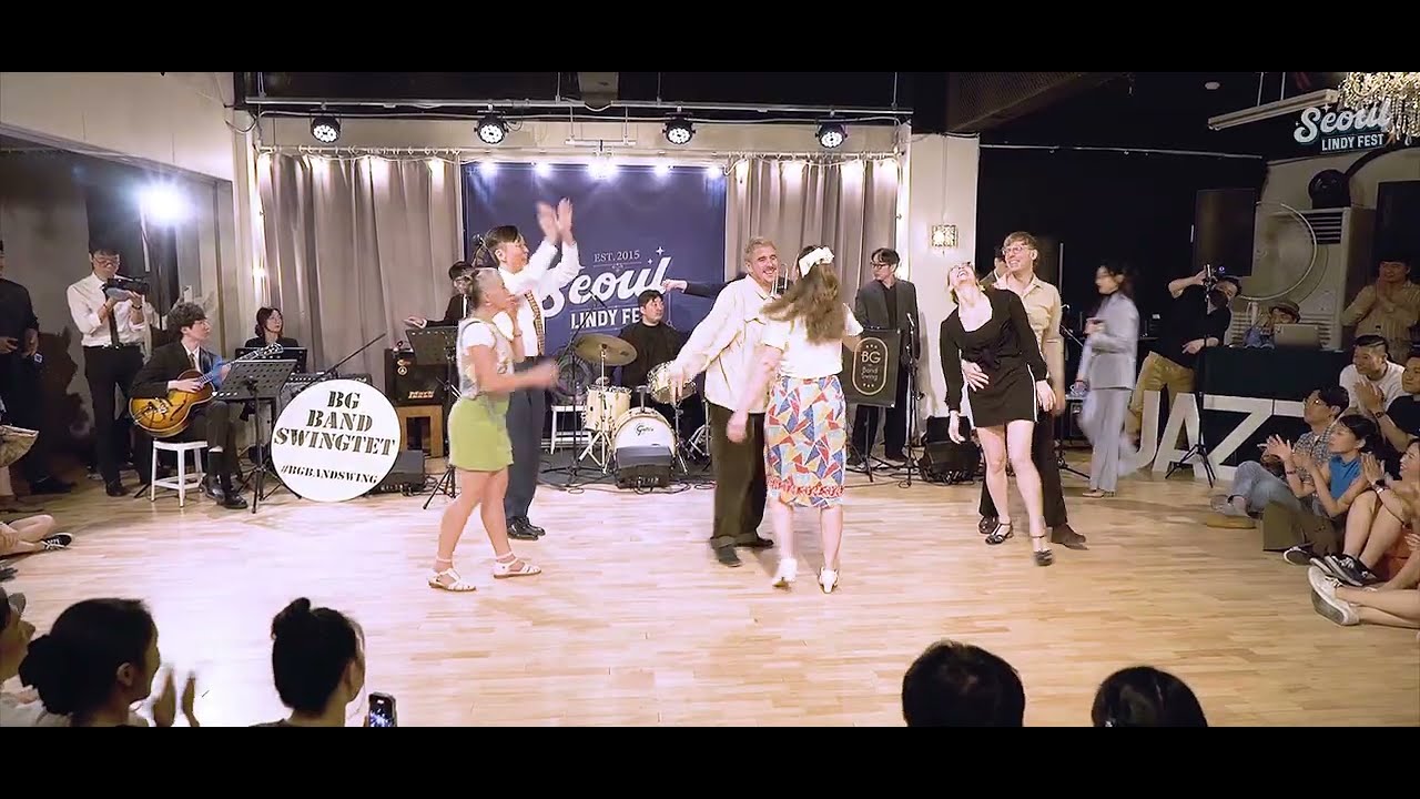 Seoul Lindy Fest 2025 - Teachers' Intro (Felipe, Alice, Christian, Natalia, Nalla, Irina)