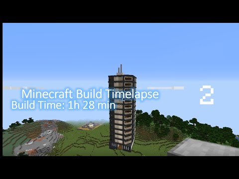 Minecraft Building Timelapse 2 - Modern Apartment w/MT·疾風 (used world Edit)