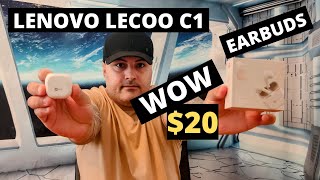LENOVO LECOO C1 EARBUDS BEST FOR YOUR BUCK