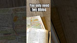 Two thinline Bibles ￼have kept me company for six years.