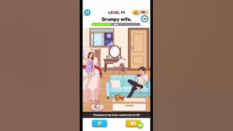 Annoying Puzzle Game - Level 74 - Grumpy wife.