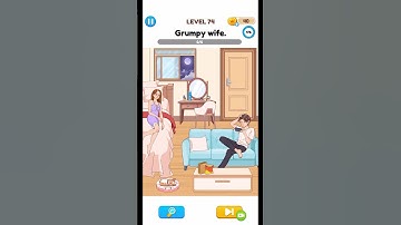 Annoying Puzzle Game - Level 74 - Grumpy wife.