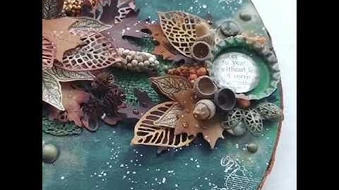 Микс-медиа панно