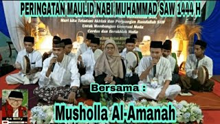 Download Lagu PERINGATAN MAULID NABI MUHAMMAD SAW DI MUSHOLLA AL-AMANAH, KAV. ALINDA RT. 015 RW. 03, BEKASI UTARA